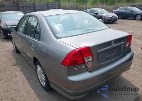 2005 Honda Civic Lx from USA, damaged, VIN 2HGES16595H629303